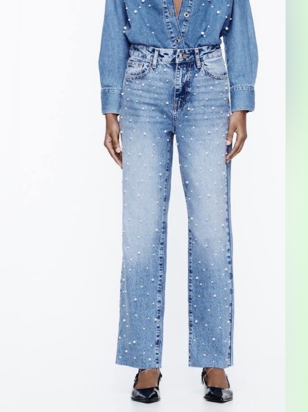 Zara Pearl Jeans